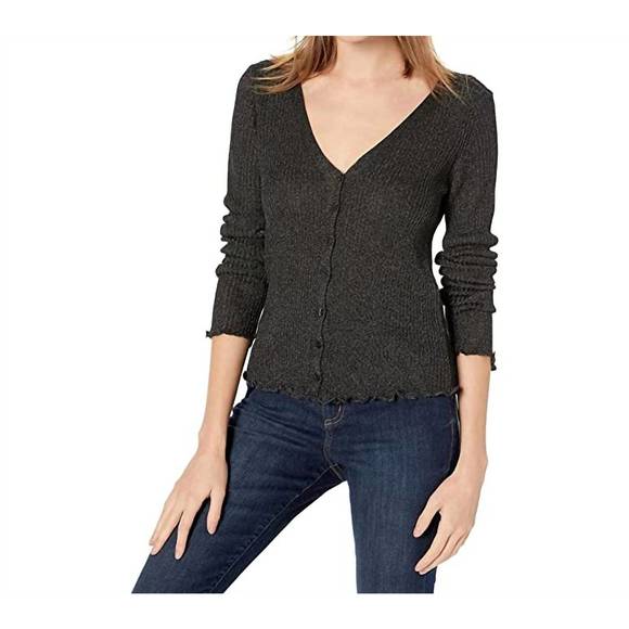 Dakota Cardigan: Black